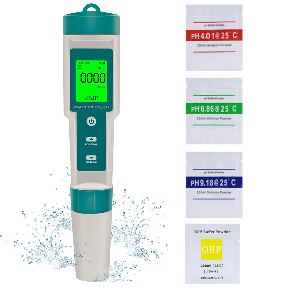 Ph Meter Digital Water Tester - 디지털 PH 측정기 7 In 1