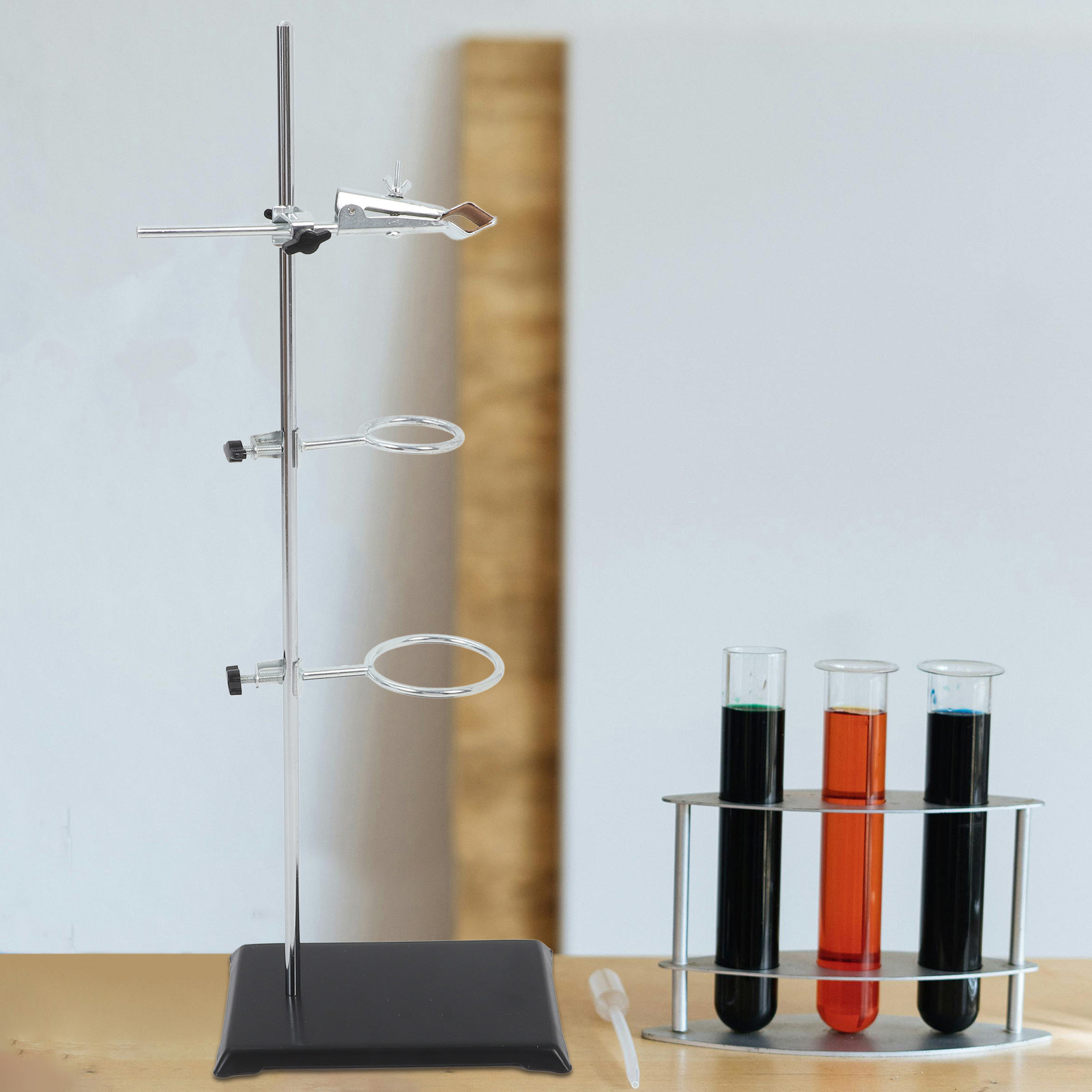 Lab Equipment - 실험실용 철제 스탠드, 스테인리스 스틸 클램프