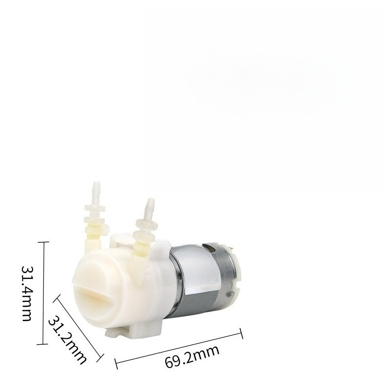 Mini Peristaltic Pump 12V - 페리스탈틱 방식의 12V 소형 자흡식 물