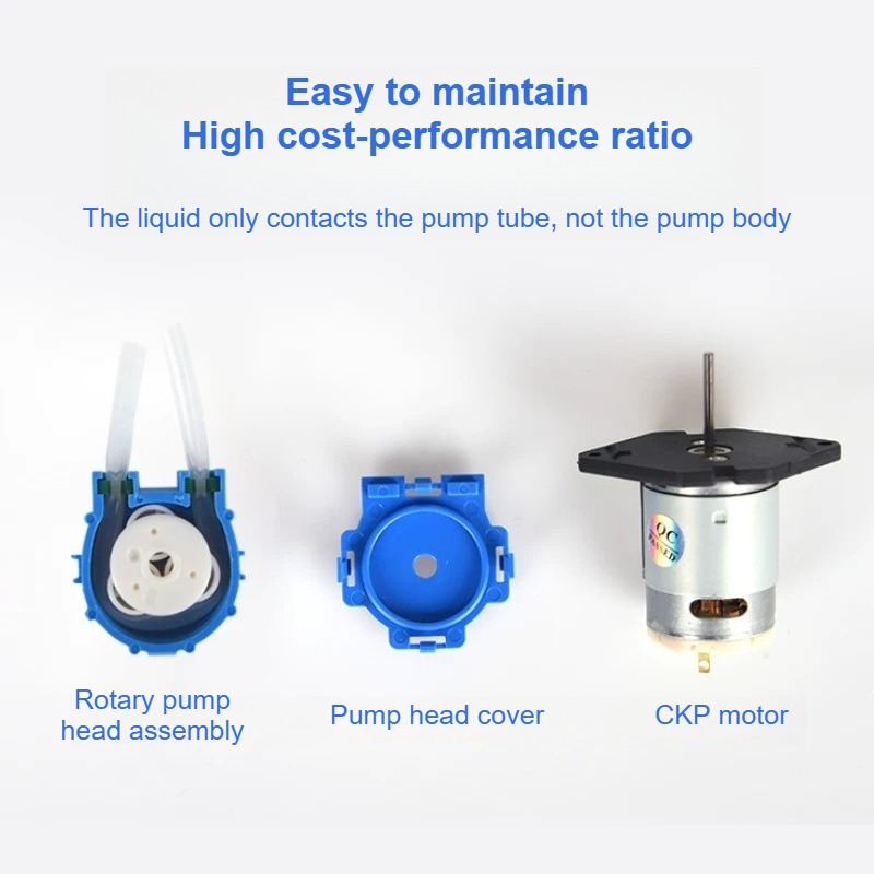 소형 미니 연동 펌프 DC 12V 마이크로 자동 흡입  - Mini Peristaltic Pump 12V 리뷰 및 가격