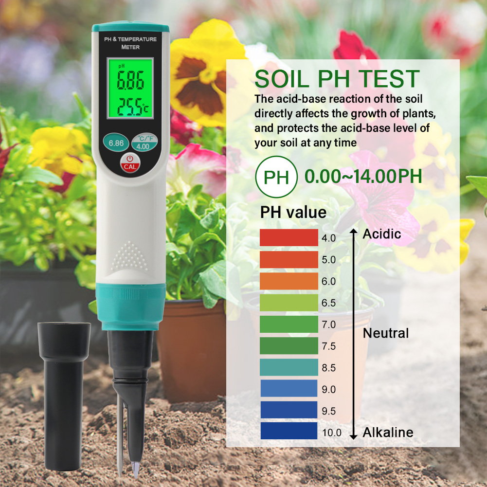 고정밀 토양 PH 측정기 0.00~14.00pH 야외  - Ph Meter Digital Water Tester 리뷰 및 가격