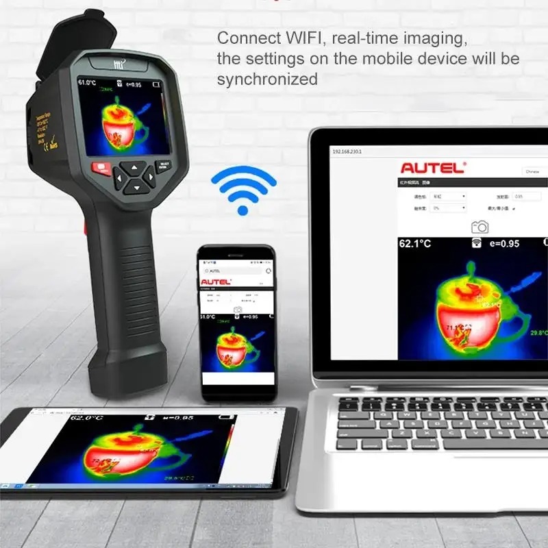 열화상 카메라 252x192, 적외선, 휴대용, Wi- - Thermal Imaging Camera Pcb Repair 리뷰 및 가격