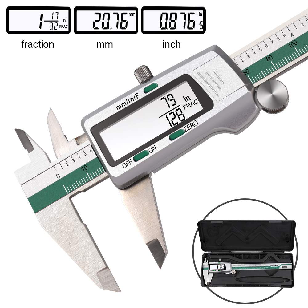 고정밀 스테인레스 스틸 전자 LCD 디지털 디스플레이  - Digital Caliper 150Mm Stainless Steel 리뷰 및 가격