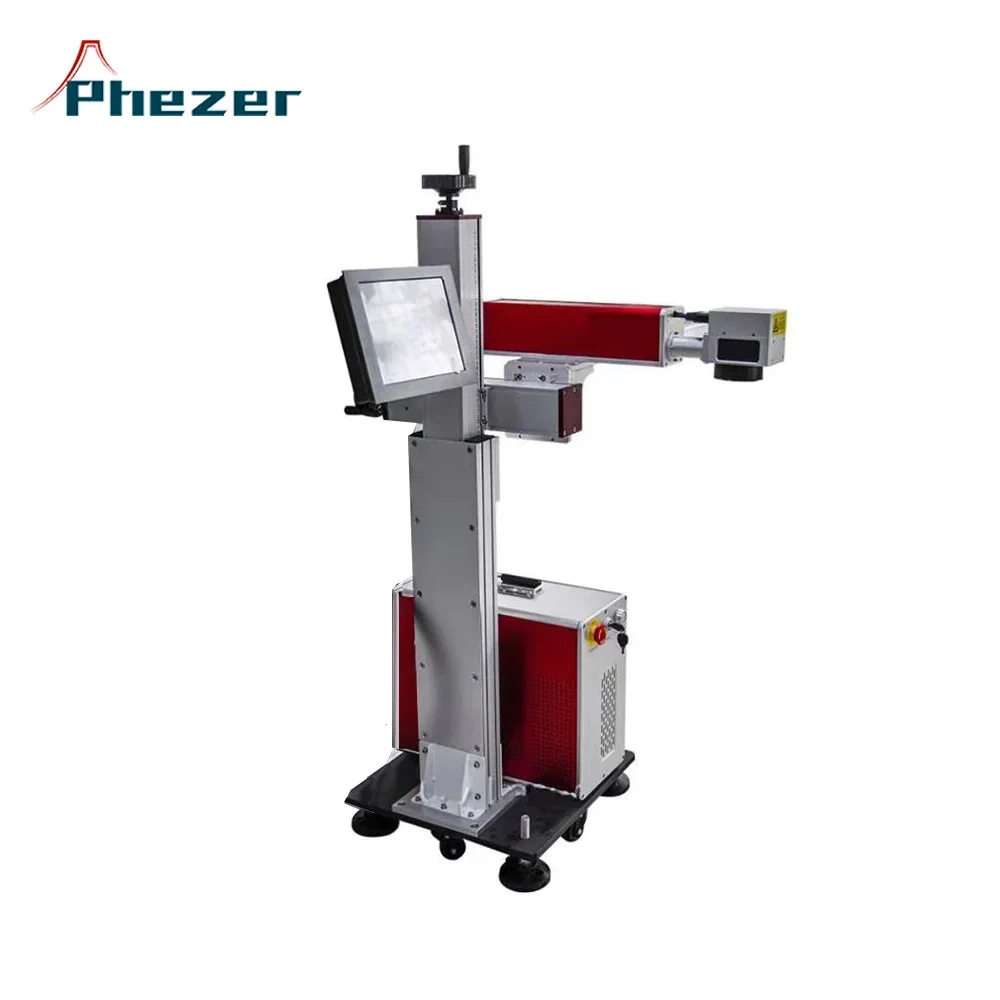 레이저 마킹 PE HDPE PVC 파이프/가방/병 30 - Fiber Laser Marking Machine 30W 리뷰 및 가격