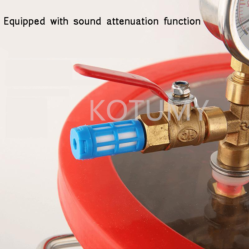 7.2L/12L/20L 스테인리스 스틸 진공 탈기 챔버 - Vacuum Chamber Kit With Pump 리뷰 및 가격