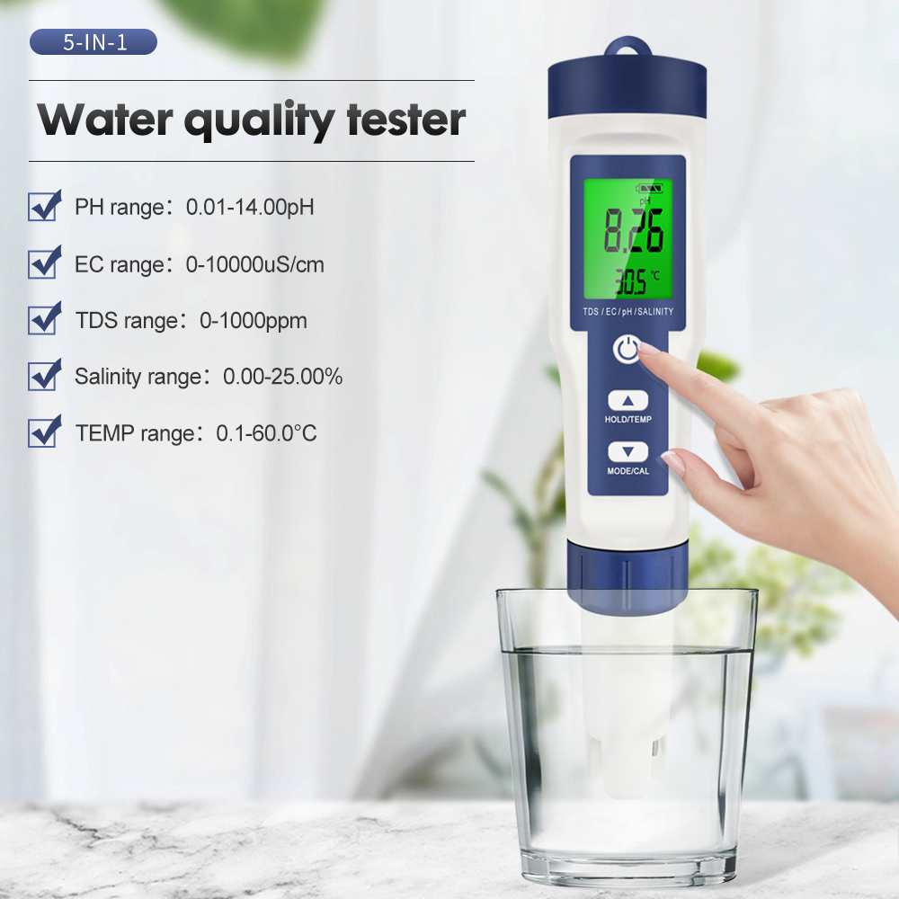 수영장 식수 수족관 모니터용 전문 수질 테스터, TDS - Ph Meter Digital Water Tester 리뷰 및 가격