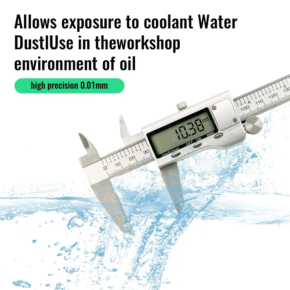 150mm, 6인치 디지털 버니어 캘리퍼스, 스테인리스 - Digital Caliper 150Mm Stainless Steel 리뷰 및 가격