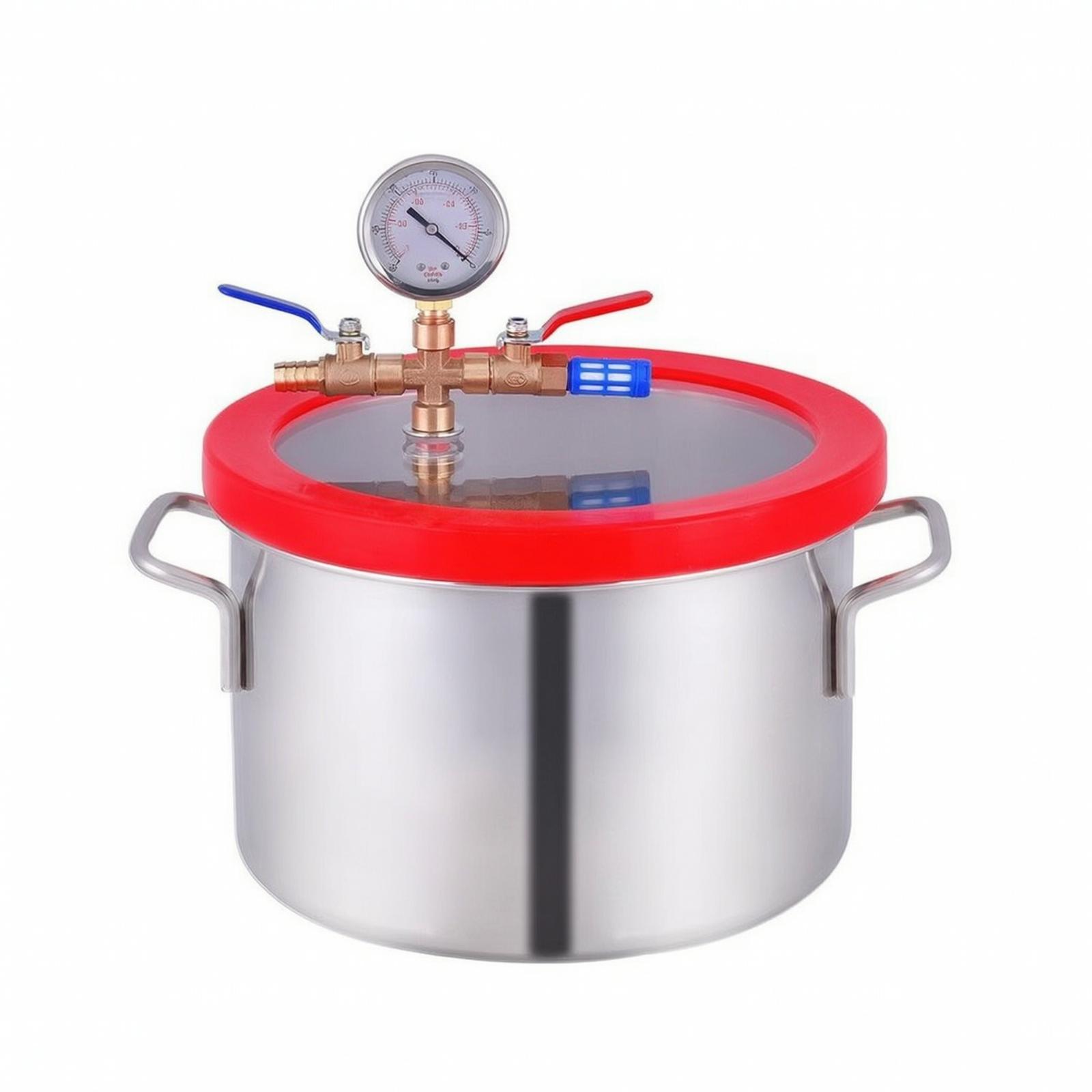 AB 접착제, 실란트, 화장품 제형용 진공 탈기 챔버  - Vacuum Chamber Kit With Pump 리뷰 및 가격